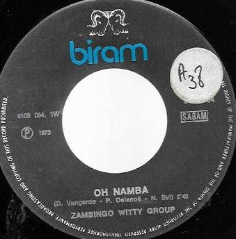 Zambingo Witty Group : Oh Namba (7")