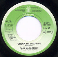 Paul McCartney : Waterfalls (7", Single)