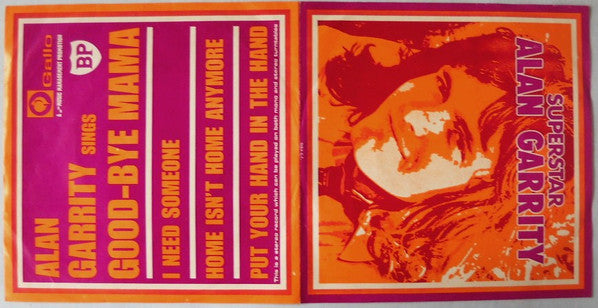 Alan Garrity : Superstar Alan Garrity (7", Maxi)
