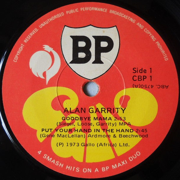 Alan Garrity : Superstar Alan Garrity (7", Maxi)