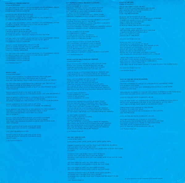 The Beatles : 1967 - 1970 (2xLP, Comp)