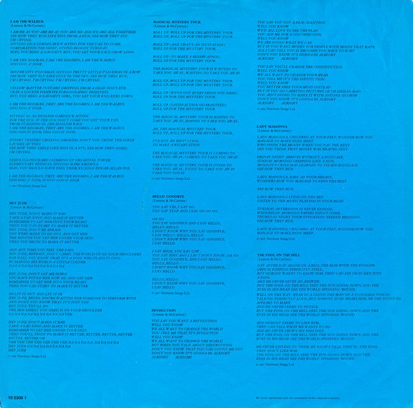 The Beatles : 1967 - 1970 (2xLP, Comp)