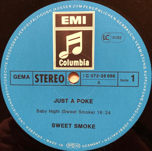 Sweet Smoke : Just A Poke (LP, Album, RE)