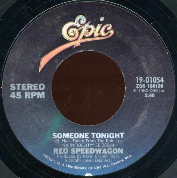 REO Speedwagon : Take It On The Run (7", Single, Styrene)