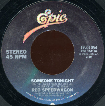 REO Speedwagon : Take It On The Run (7", Single, Styrene)