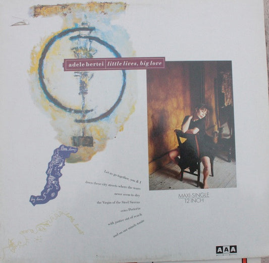 Adele Bertei : Little Lives, Big Love (12", Maxi)
