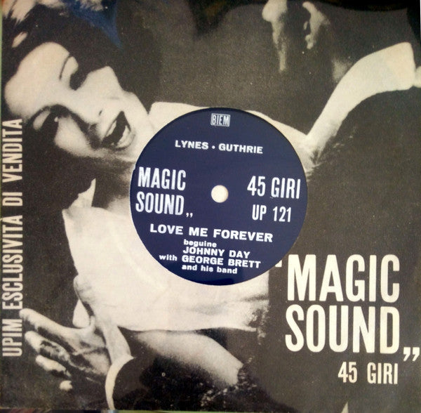 Johnny Day (3) With George Brett And His Band : Love Me Forever (Flexi, 7", S/Sided, Blu)