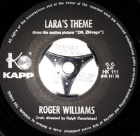 Roger Williams (2) : Born Free (7", Single)