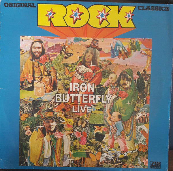 Iron Butterfly : Live (LP, Album, RE)