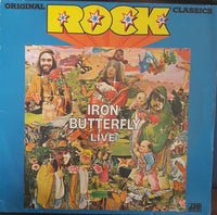 Iron Butterfly : Live (LP, Album, RE)