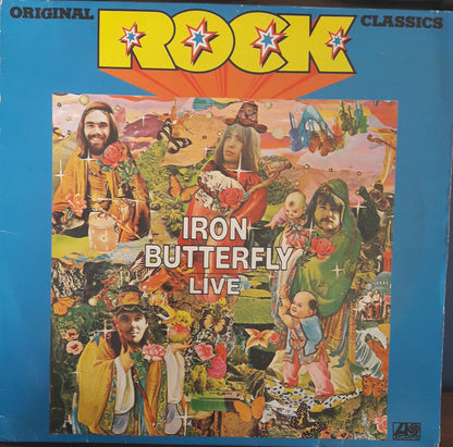 Iron Butterfly : Live (LP, Album, RE)