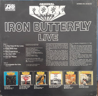 Iron Butterfly : Live (LP, Album, RE)