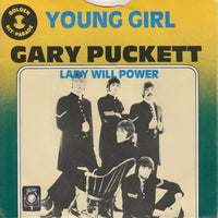 Gary Puckett : Young Girl / Lady Willpower (7", RE, Gre)