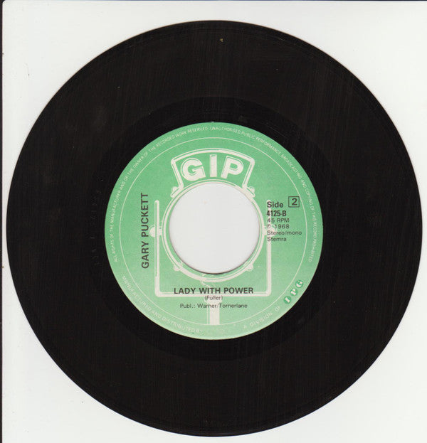 Gary Puckett : Young Girl / Lady Willpower (7", RE, Gre)