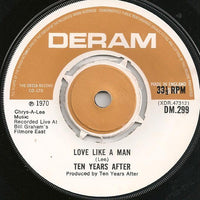 Ten Years After : Love Like A Man (7", Single)