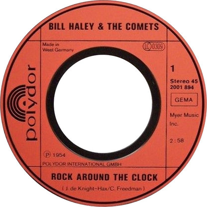 Bill Haley & The Comets* : Rock Around The Clock / See You Later Alligator (7", Single, RE)