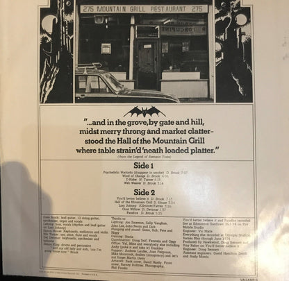 Hawkwind : Hall Of The Mountain Grill (LP, Album)