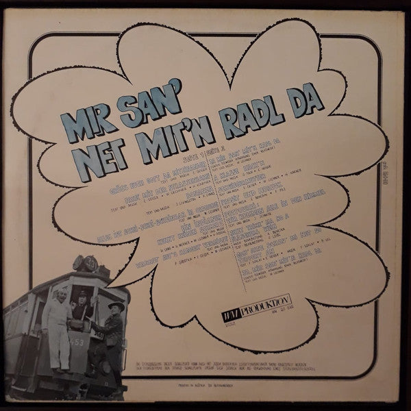 3 Mecky's : Mir San' Net Mit'n Radl Da (LP)