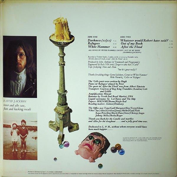 Van Der Graaf Generator : The Least We Can Do Is Wave To Each Other (LP, Album, RE, Sma)