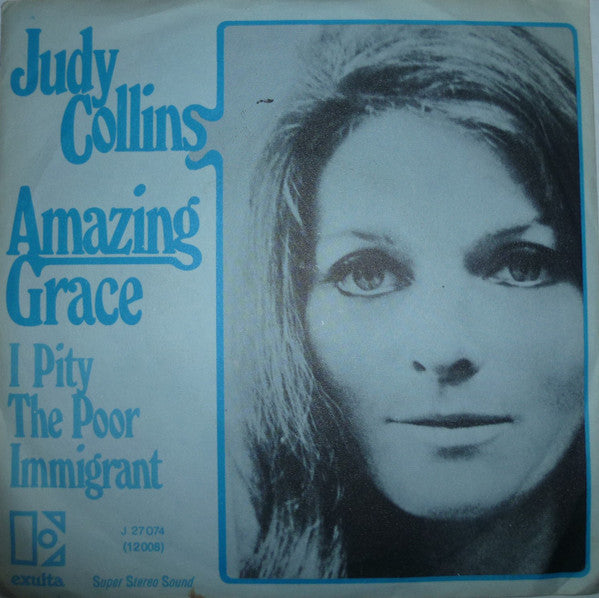 Judy Collins : Amazing Grace (7", Single, RP)