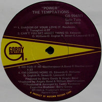 The Temptations : Power (LP, Album, Sup)