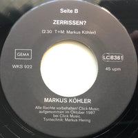 Markus Köhler (3) : Damenwahl / Zerrissen? (7", Single)