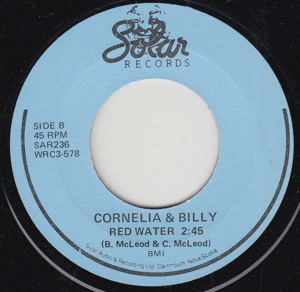 Cornelia & Billy : The Singer (7")