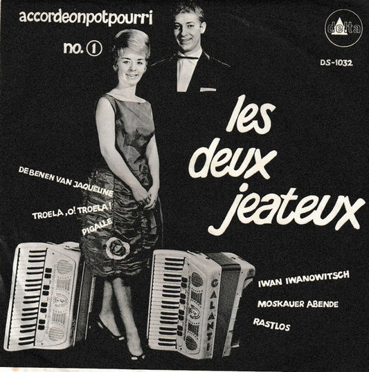 Les Deux Jeateux : Accordeonpotpourri No.1 (7", EP)