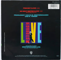 Westernhagen* : Freiheit (Live) (7", Single, Sol)