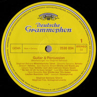 Siegfried Behrend & Siegfried Fink & Claudia Brodzinska-Behrend : »Guitar & Percussion« (LP, Album)