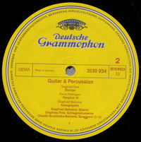 Siegfried Behrend & Siegfried Fink & Claudia Brodzinska-Behrend : »Guitar & Percussion« (LP, Album)