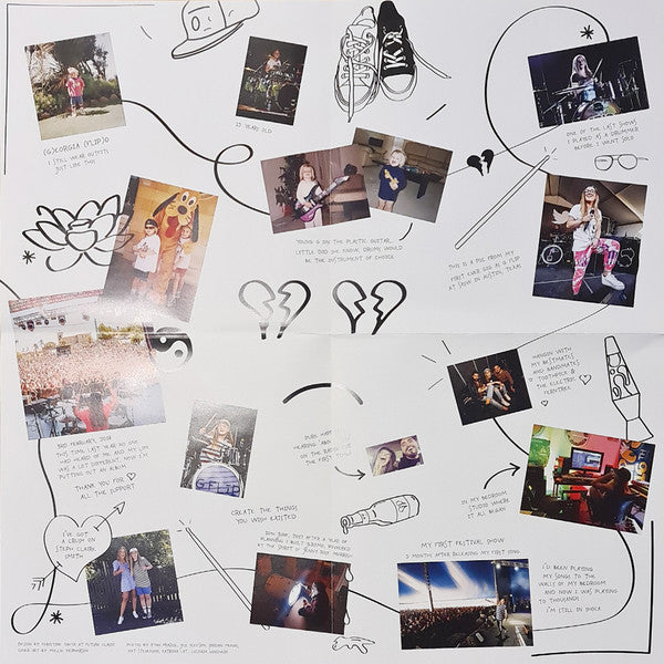 G Flip : About Us (LP, Album, Whi)