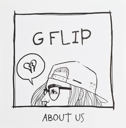G Flip : About Us (LP, Album, Whi)
