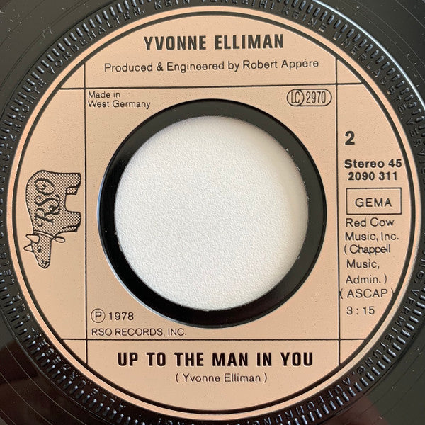Yvonne Elliman : Savannah (7", Single)