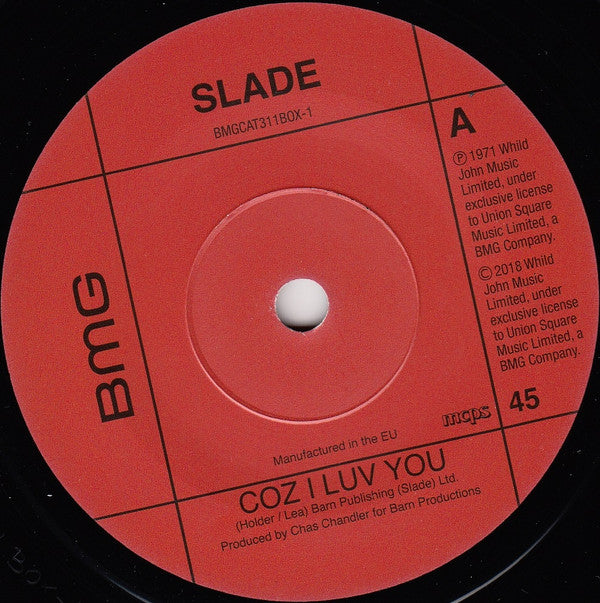 Slade : Feel The Noize The Singlez Box! (Box, Comp, Ltd + 7", Single, RE + 7", Single, RE +)