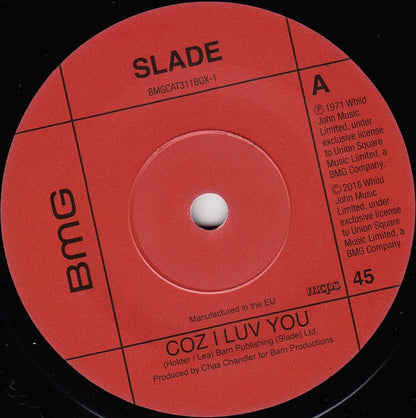 Slade : Feel The Noize The Singlez Box! (Box, Comp, Ltd + 7", Single, RE + 7", Single, RE +)