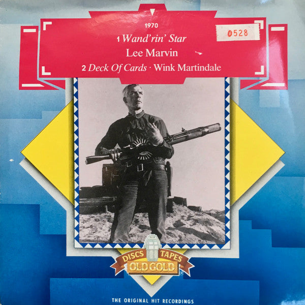 Wink Martindale / Lee Marvin : Deck Of Cards / Wand'rin' Star (7", Single, Mono)