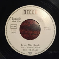 The Jet Stars : Lawdy Miss Clawdy / Lucky Guy (7", Single, Promo)