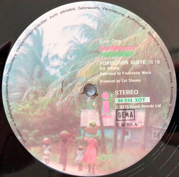 Cat Stevens : Foreigner (LP, Album, RP)