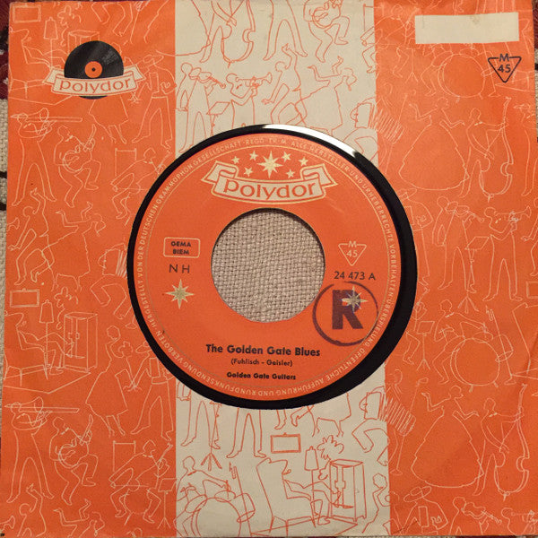 The Golden Gate Guitars : The Golden Gate Blues (7", Single, Mono)