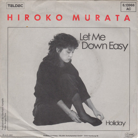 Hiroko Murata : Let Me Down Easy (7", Single)