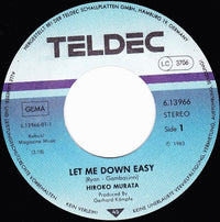 Hiroko Murata : Let Me Down Easy (7", Single)