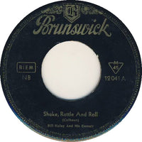Bill Haley And His Comets : Shake, Rattle And Roll / Dim, Dim The Lights (7", Mono, RE)