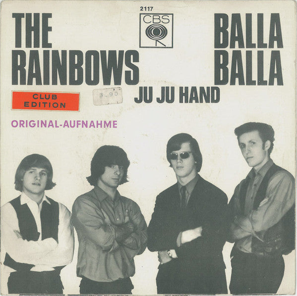The Rainbows : Balla Balla (7", Single, Club)