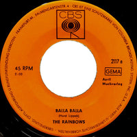 The Rainbows : Balla Balla (7", Single, Club)