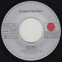 Gruppo Sportivo : Very Nice (7", Single)