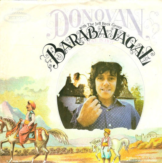 Donovan With Jeff Beck Group : Barabajagal (Love Is Hot) (7", Single)