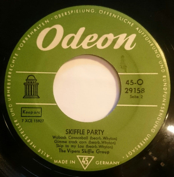 The Vipers Skiffle Group : Skiffle Party (7", EP)