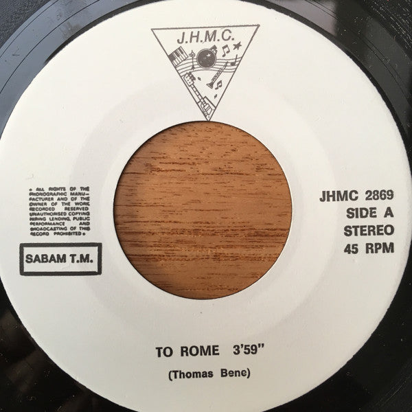 Thomas Bene : Going To Rome (7")