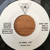 Thomas Bene : Going To Rome (7")